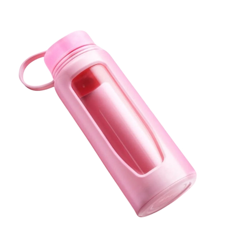 glasflasche trinkflasche - Rosa