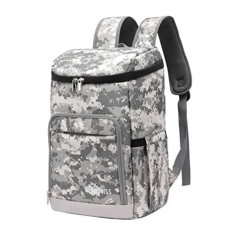 kühlrucksack - Camouflage Grau