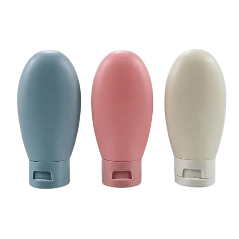 wiederverwendbare flasche für reise - Dunkle Farben 60ml