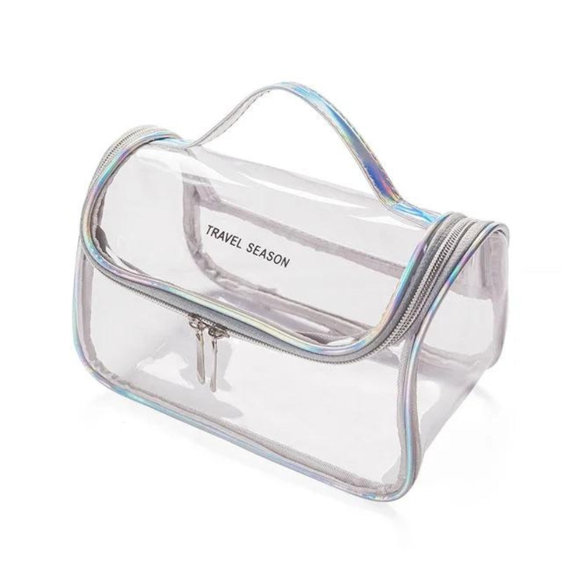 kosmetiktasche frau flughafenprodukte - Silber