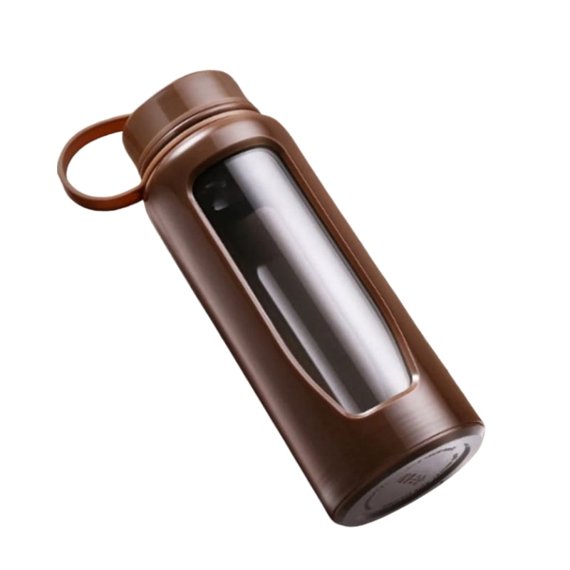 glasflasche trinkflasche - Braun