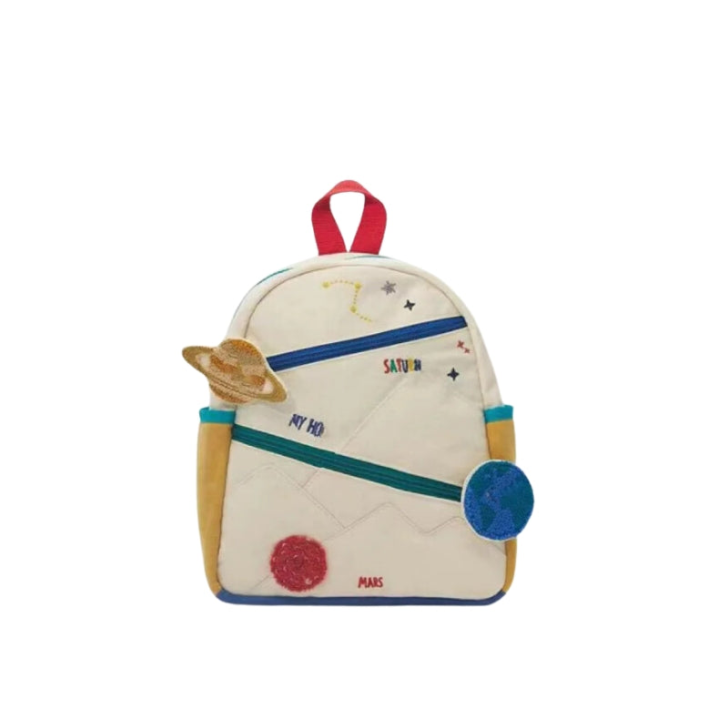 kleiner kinderrucksack - Weltraum Motiv