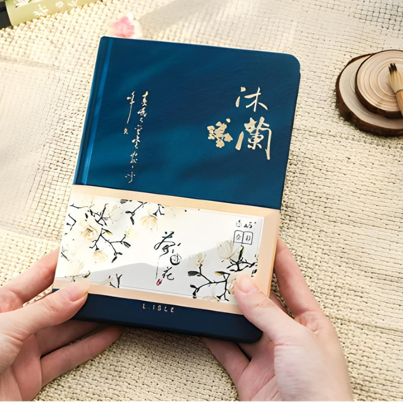 schönes notizbuch nahaufnahme deckblatt - Grün - Blau - Schwarz - Grau