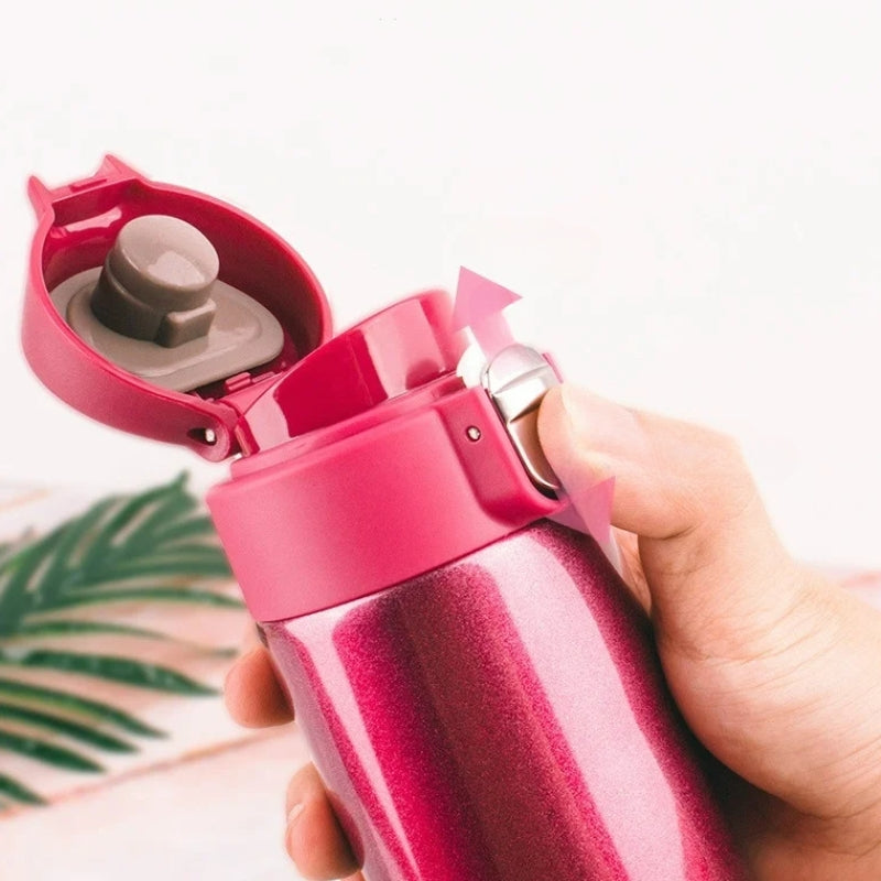 thermosflasche deckelöffnung - Fuchsia - Schwarz - Weiß - Braun