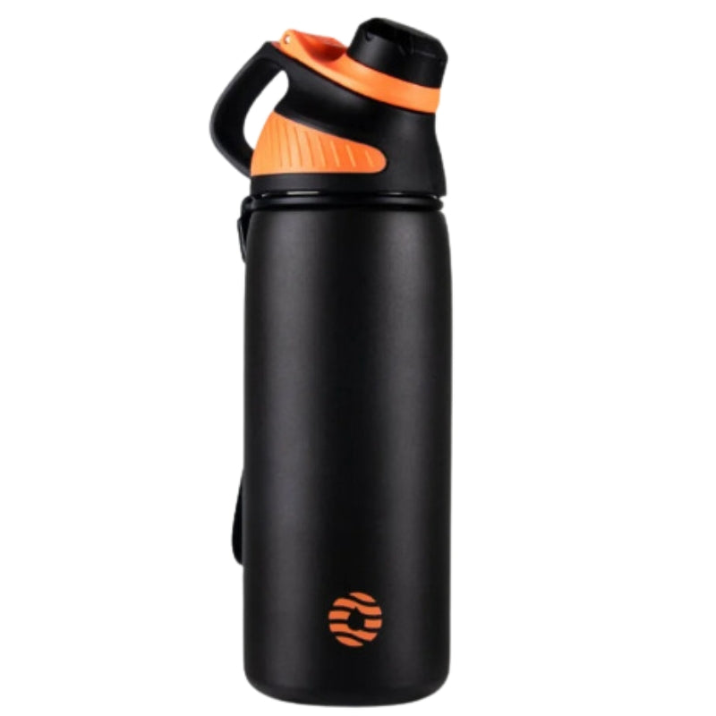 isothermische flasche 1l - Schwarz - 1000 ml