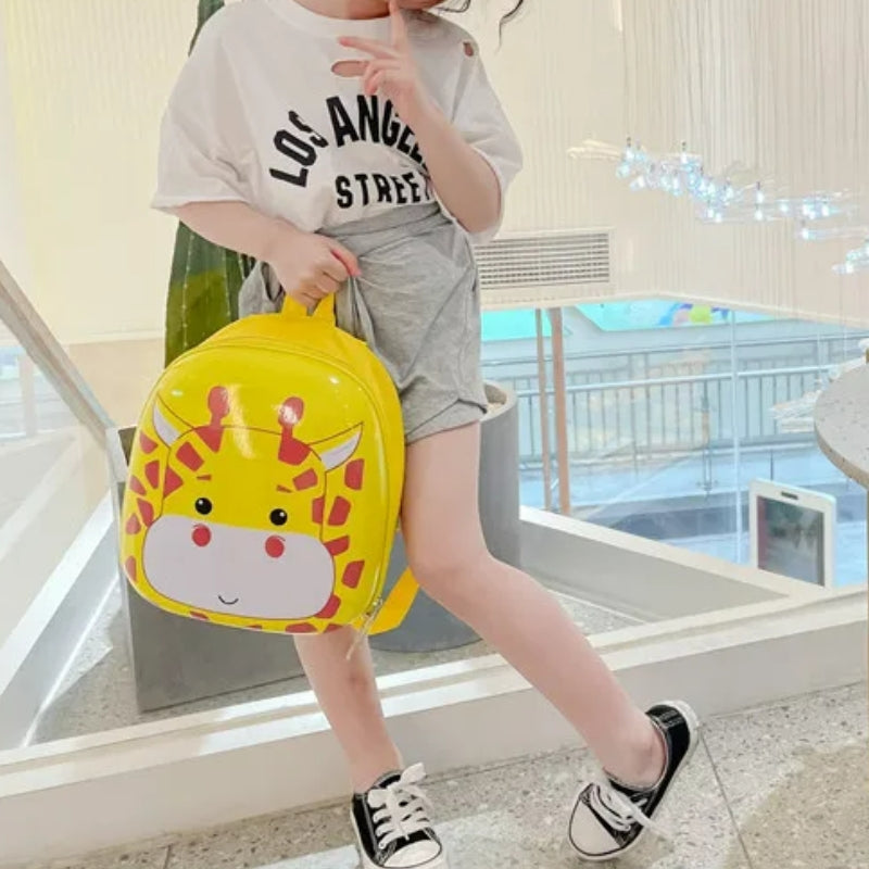 rucksack kind kindergarten tasche in der hand getragen - Giraffe - Krokodil - Löwe - Katze
