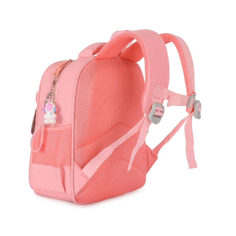 rucksack kind personalisiert nahaufnahme auf dem rucksack - Violett - Himmelblau - Rosa - Marineblau und Orange - Marineblau und Himmelblau - Marineblau und Grün