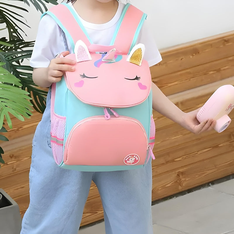 personalisierbarer rucksack für kinder handtrage - Rosa und Violett - Rosa und Himmelblau - Rosa und Marineblau - Rot und Marineblau - Himmelblau und Marineblau - Gelb und Marineblau - Königsblau und Marineblau