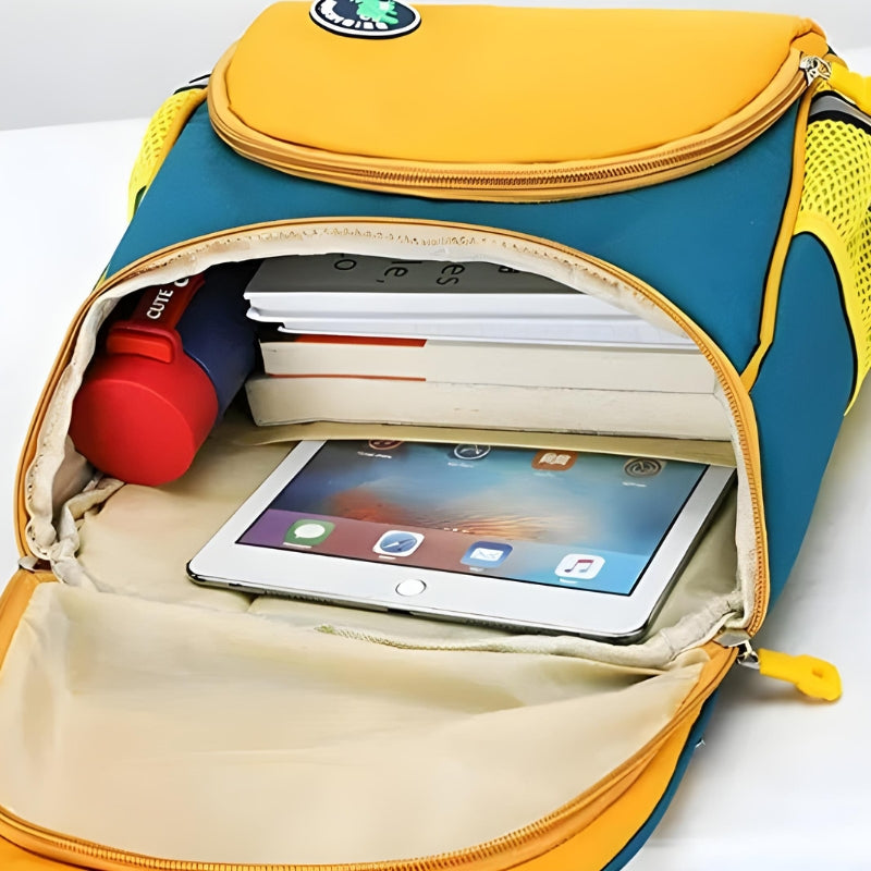 personalisierbarer rucksack für kinder offenes fach - Rosa und Violett - Rosa und Himmelblau - Rosa und Marineblau - Rot und Marineblau - Himmelblau und Marineblau - Gelb und Marineblau - Königsblau und Marineblau