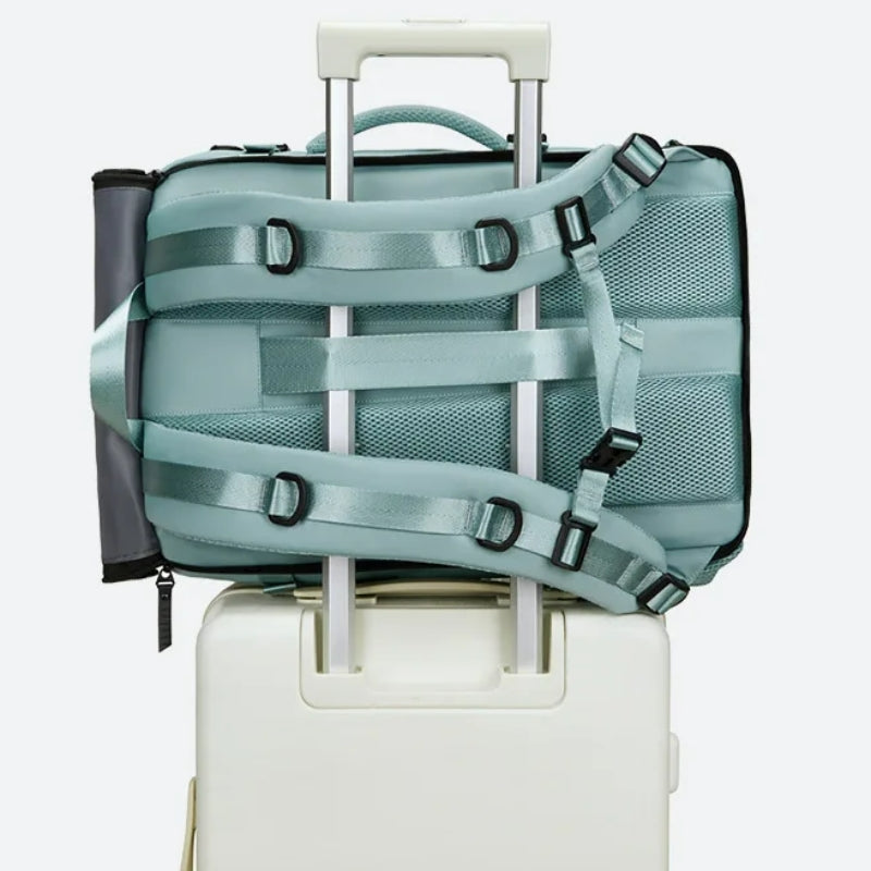 reisetasche praktische größe tasche auf koffer - Rosa - Türkis - Grau - Dunkelgrau - Armeegrün - Pastellgrün - Entenblau - Schwarz - Lavendel