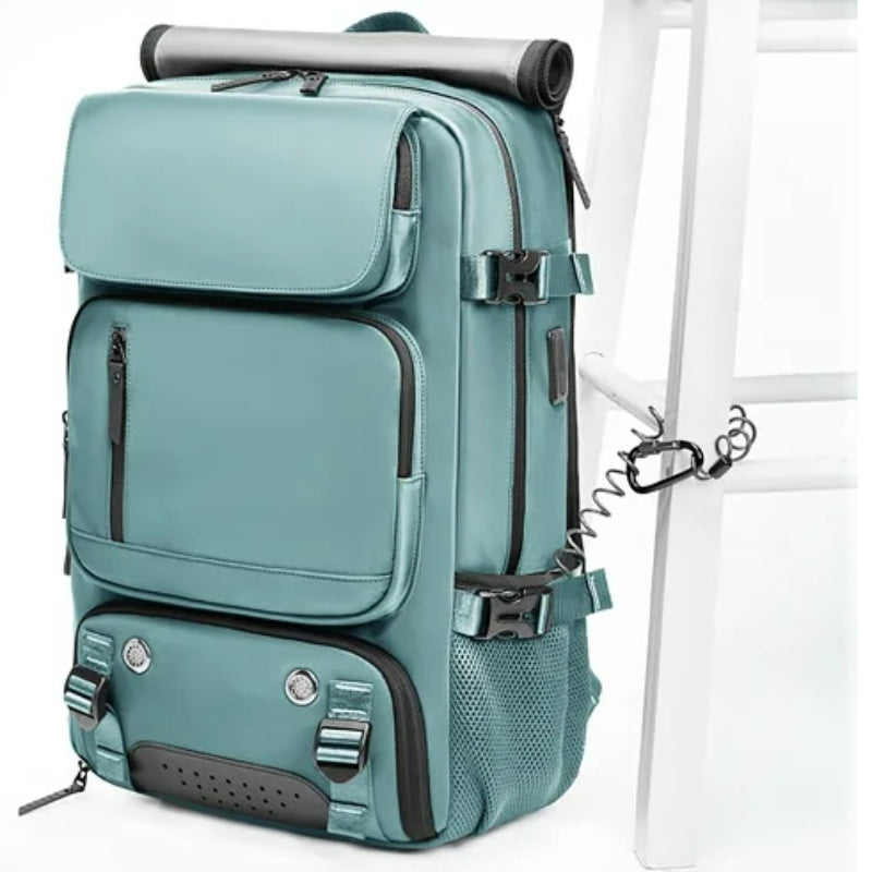 reisetasche praktische größe nahaufnahme reißverschluss - Rosa - Türkis - Grau - Dunkelgrau - Armeegrün - Pastellgrün - Entenblau - Schwarz - Lavendel