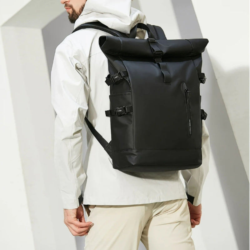rolltop wasserdichter rucksack nahaufnahme tasche - Grün - Schwarz - Grau - Rosa - Marineblau