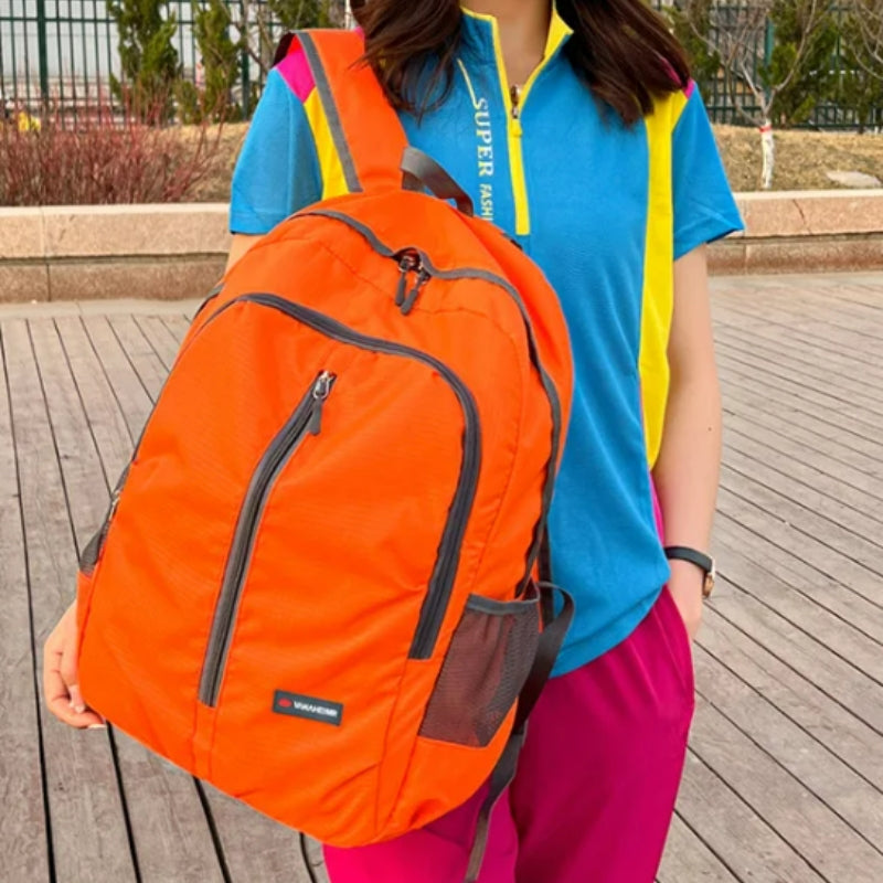 rucksack 30l wandern tasche in der hand getragen - Himmelblau - Schwarz - Marineblau - Orange - Grau - Rosa