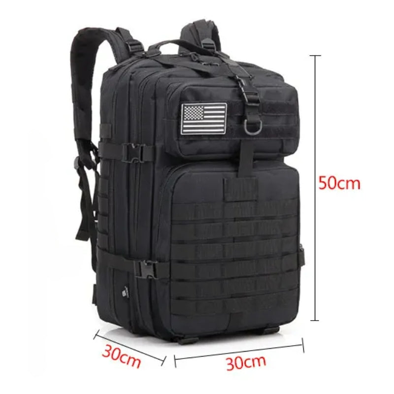 militärischer wanderrucksack nahaufnahme des rucksacks - Beige - Schwarz - Grün