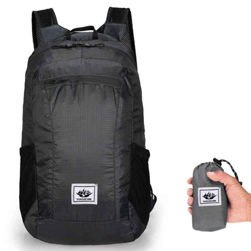 ultraleichter wanderrucksack - Schwarz
