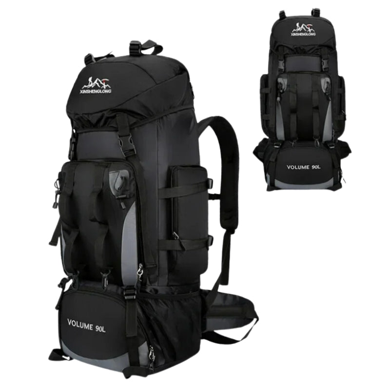trekking rucksack - Schwarz - Ohne Regenhülle