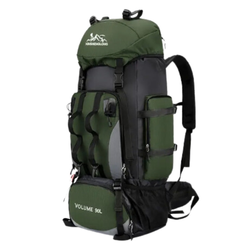 trekking rucksack - Grün - Ohne Regenhülle