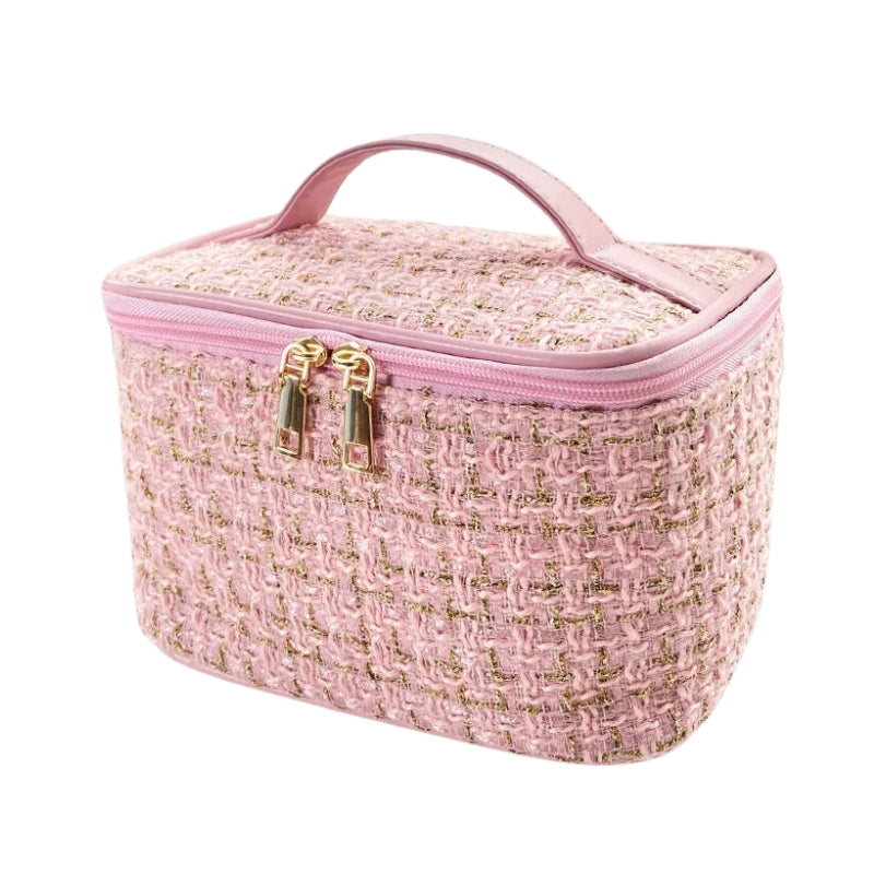 großer kosmetikbeutel weich - Rosa