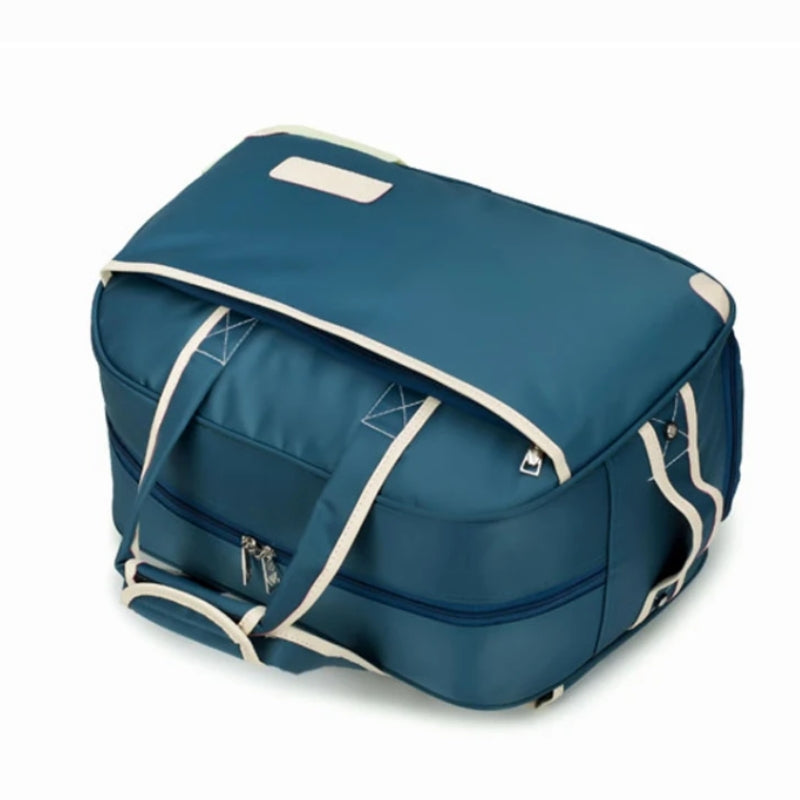 reisetasche mit rollen von oben - Rosa - Violett - Blau - Schwarz - Orange - Braun