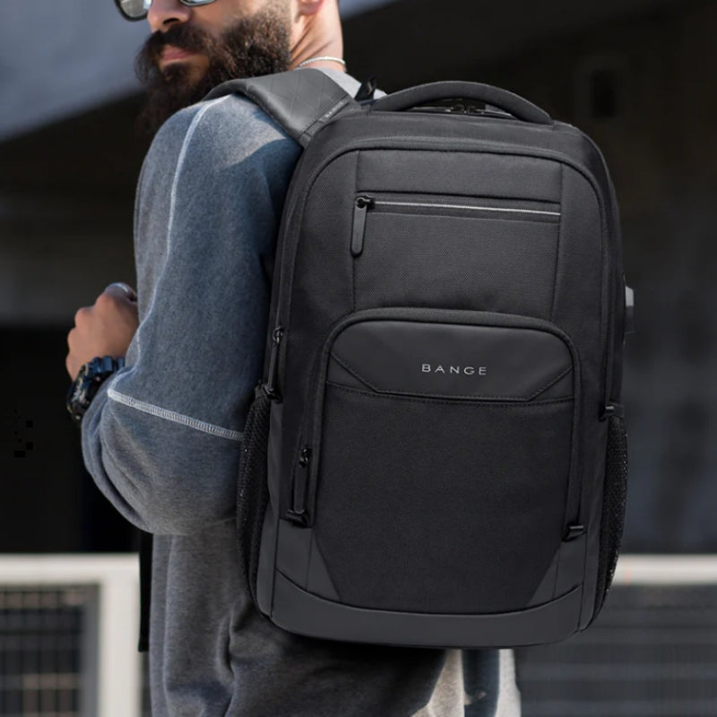 arbeitsrucksack herren auf der schulter getragen - Grau - Schwarz - Marineblau