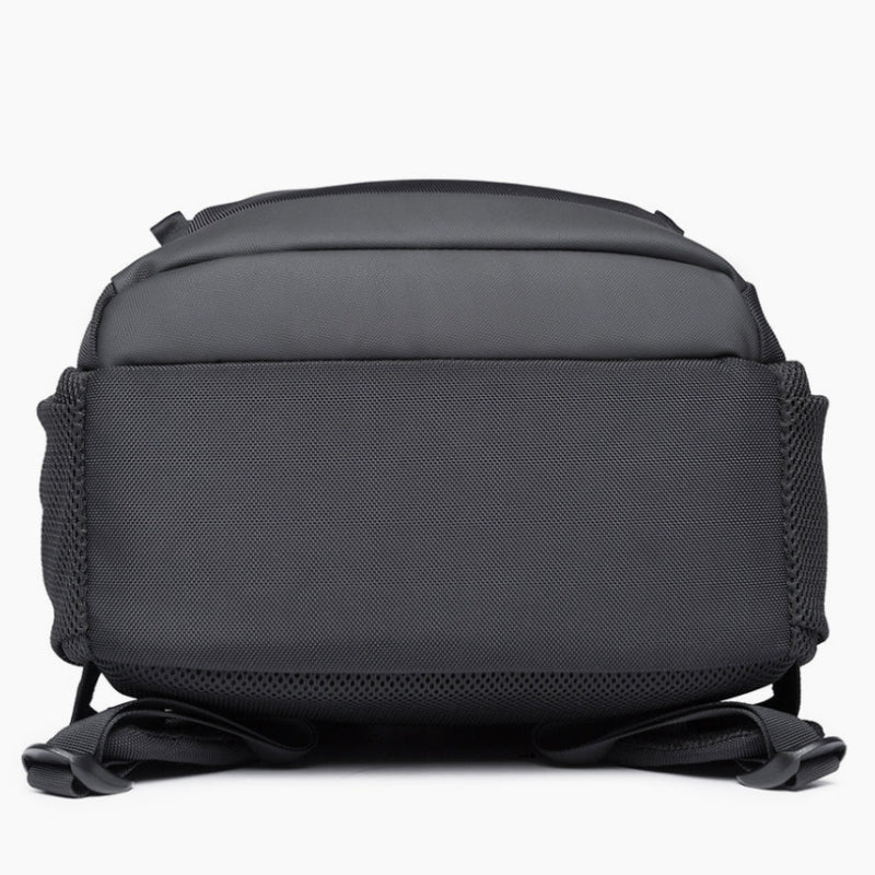 arbeitsrucksack herren detaillierte rückansicht - Grau - Schwarz - Marineblau