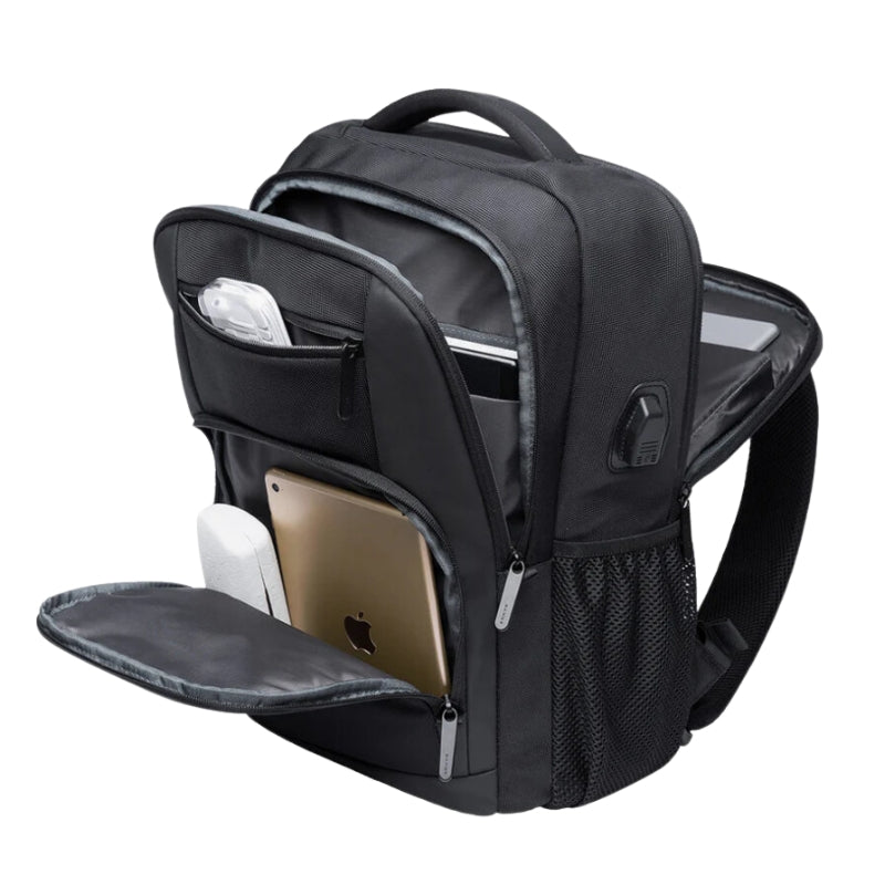 arbeitsrucksack herren offenes fach - Grau - Schwarz - Marineblau