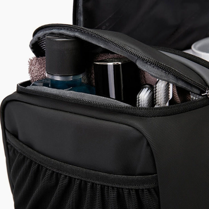 herren sport reisetasche offenes fach - Grau - Schwarz