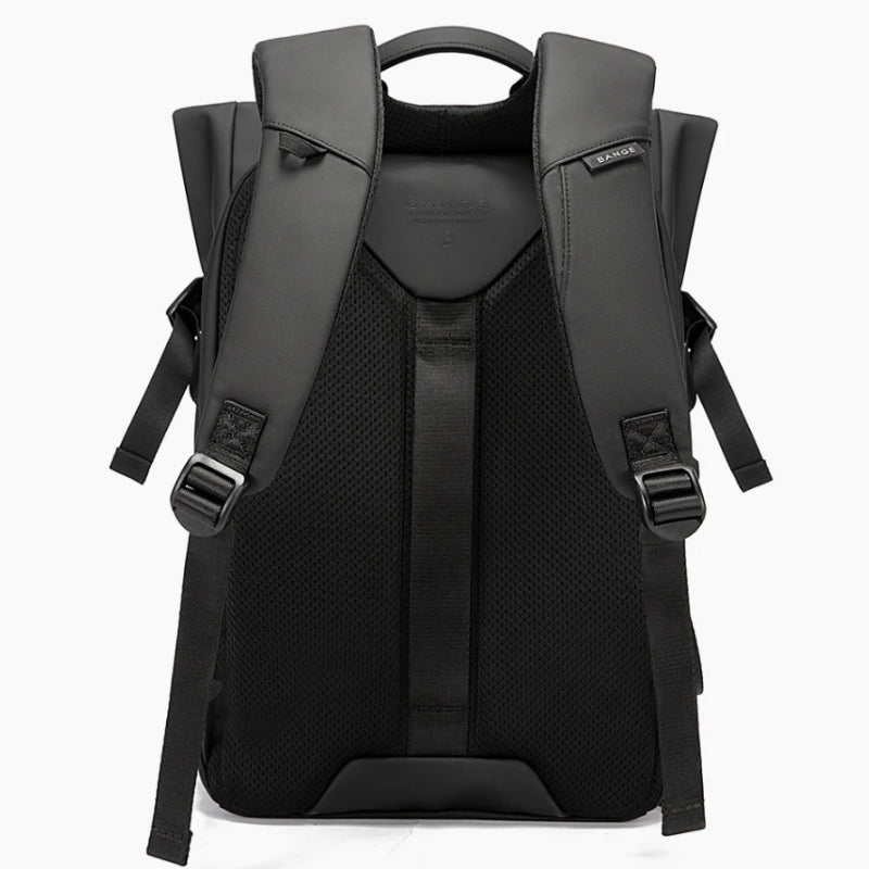 wasserdichter rucksack rückansicht - Schwarz