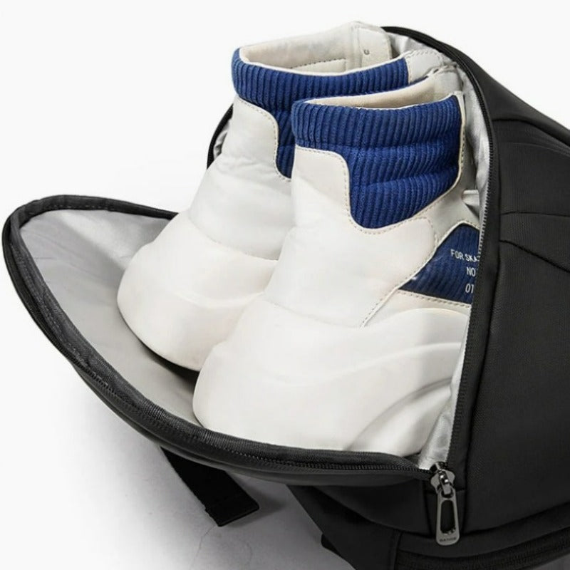 wasserdichter rucksack offenes fach - Schwarz