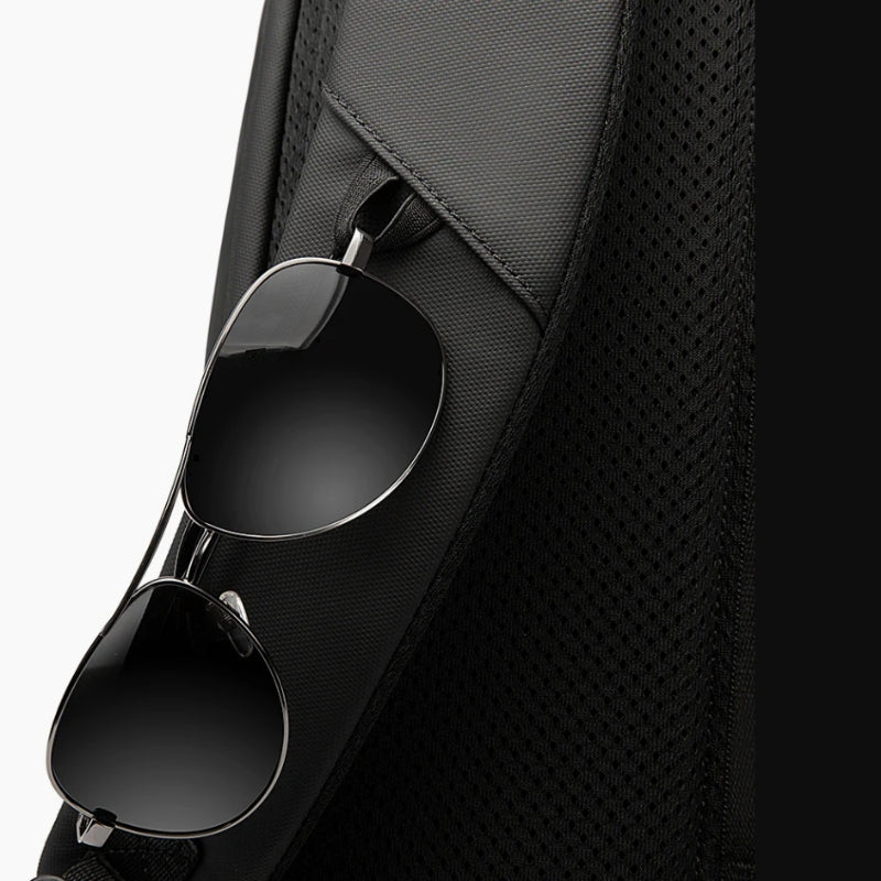 wasserdichter rucksack brille befestigt - Schwarz
