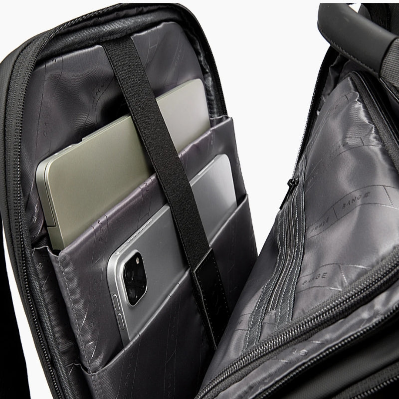 rucksack wasserdicht 20l offenes fach - Schwarz