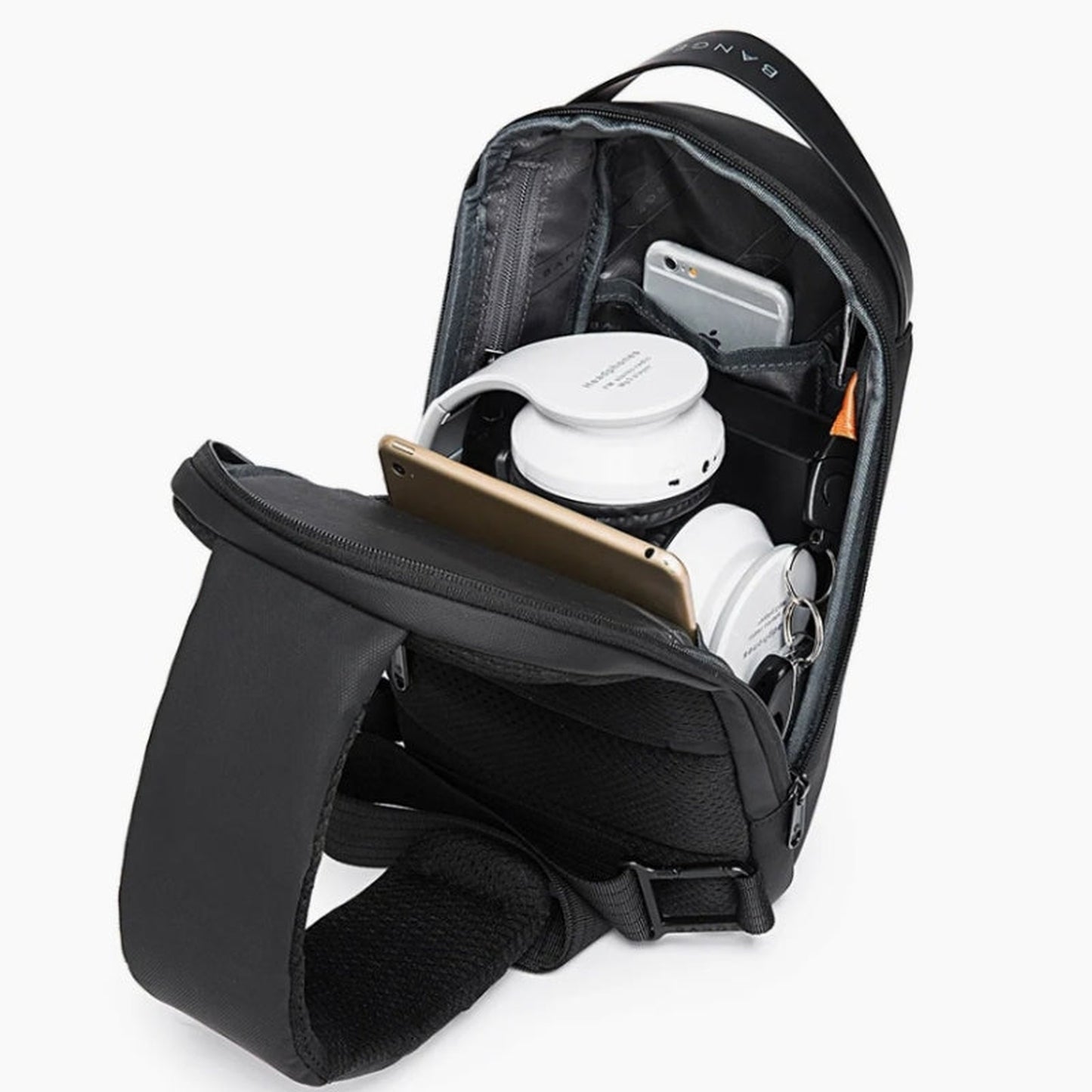 brusttasche herren offenes fach - Marineblau - Grau - Schwarz