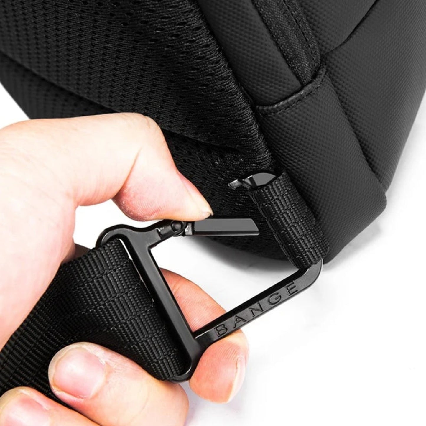 brusttasche herren nahaufnahme schließe - Marineblau - Grau - Schwarz