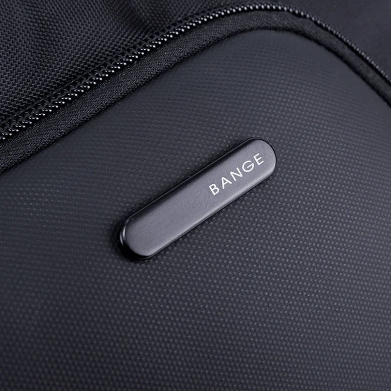 luxus reise tasche herren nahaufnahme reißverschluss - Grau - Schwarz