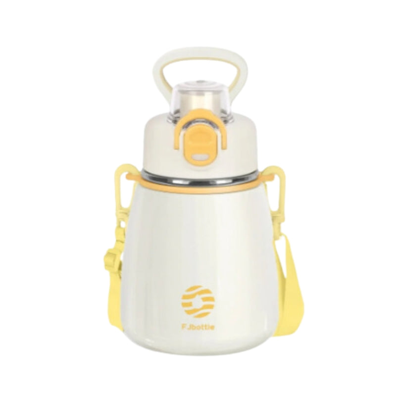 edelstahltrinkflasche kinder - Weiß - 600ml