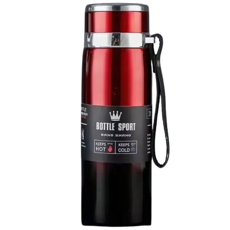 thermoskanne mit tee-filter - Rot