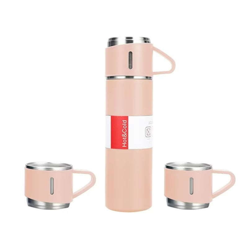 thermoskanne mit tasse - Rosa