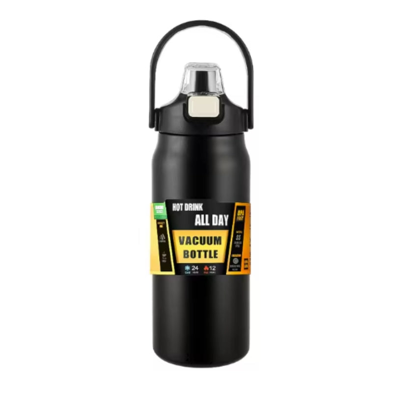 trinkflasche 1l - Schwarz