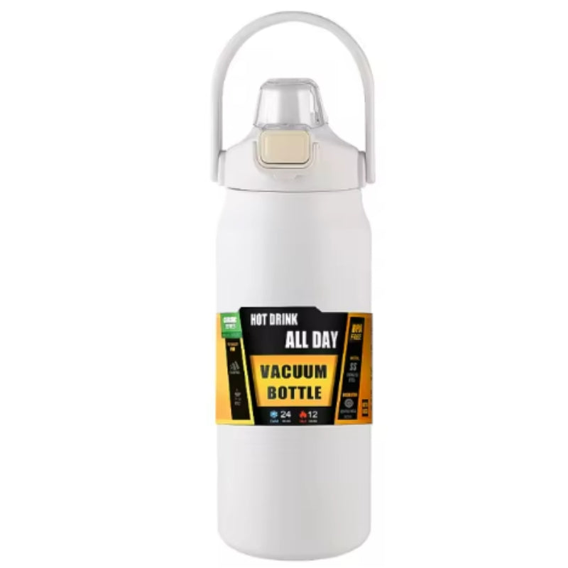 trinkflasche 1l - Weiß