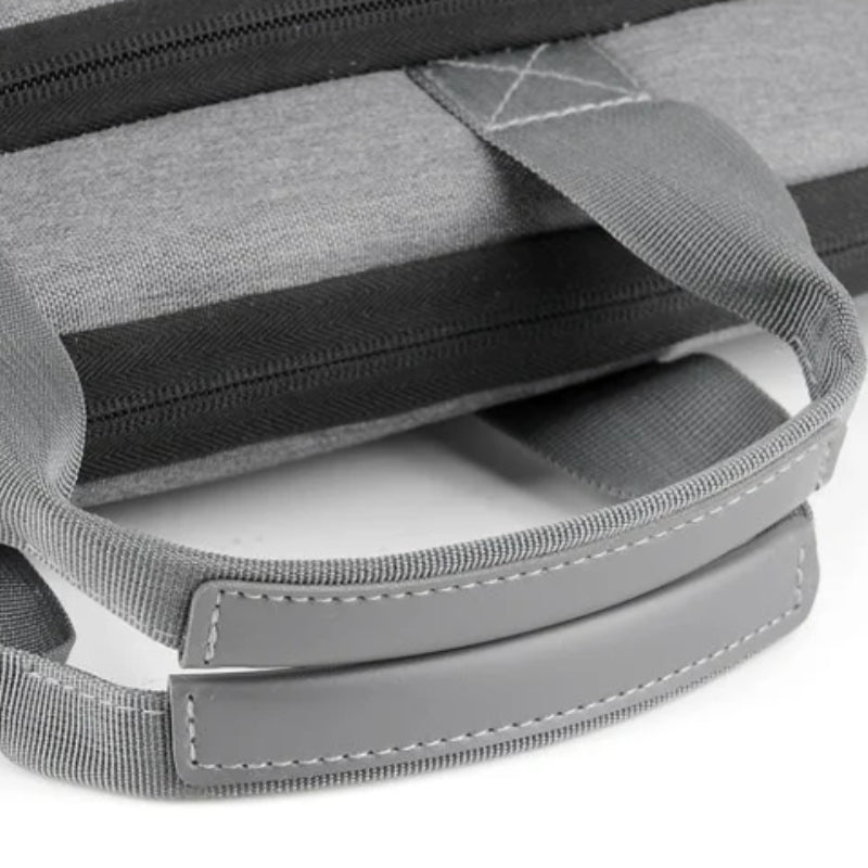 laptop tasche 15 zoll nahaufnahme griff - Grau - Schwarz