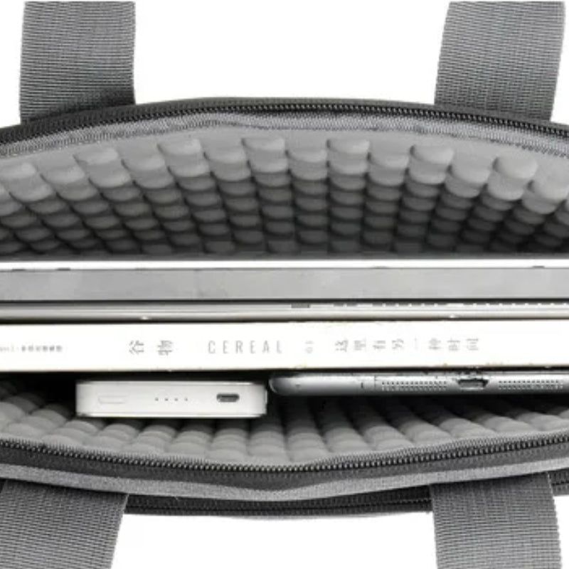 laptop tasche 15 zoll offenes fach - Grau - Schwarz