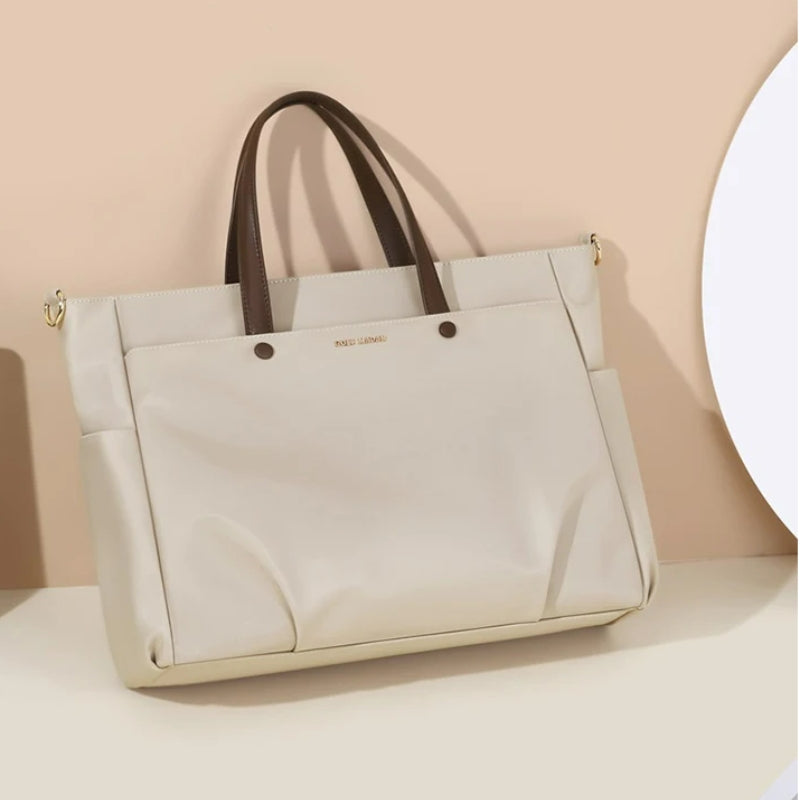 reisetasche frau nahaufnahme auf der tasche - Beige - Rosa - Schwarz