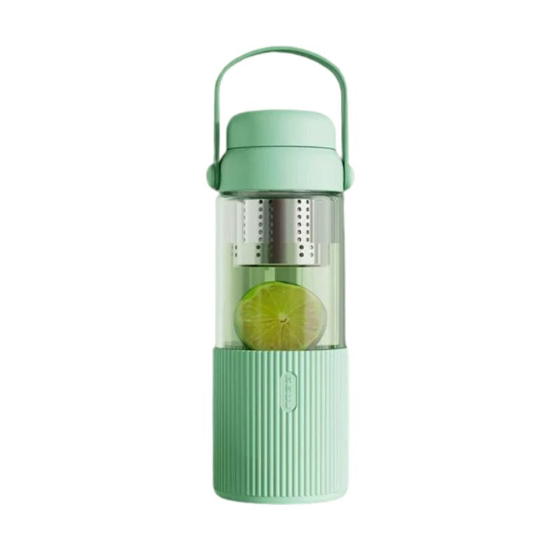 glasflasche mit infuser - Grün - 520ml
