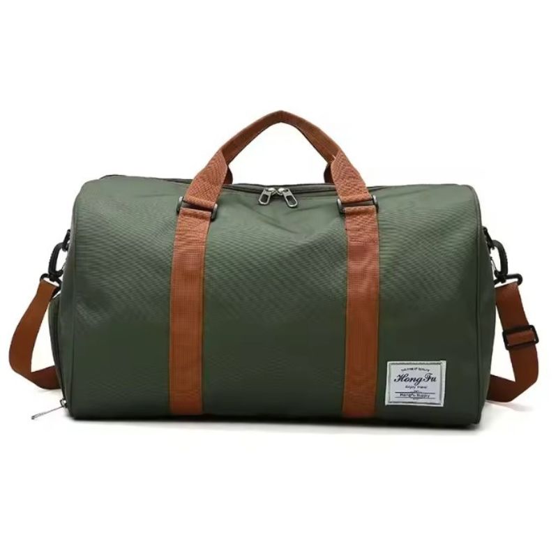 wochenendtasche mit schuhfach - Grün