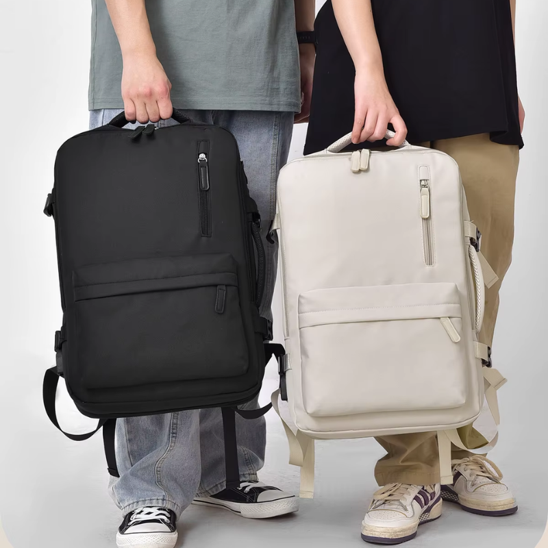 rucksack design frau zwei taschen getragen - Grau Erweiterbar - Beige 1 - Beige 2 - Beige Erweiterbar - Grün 1 - Grün 2 - Grün 3 - Grün Erweiterbar - Dunkles Graugrün 2 - Dunkelgrün Erweiterbar - Schwarz 1 - Schwarz 2 - Schwarz Erweiterbar - Braun 1