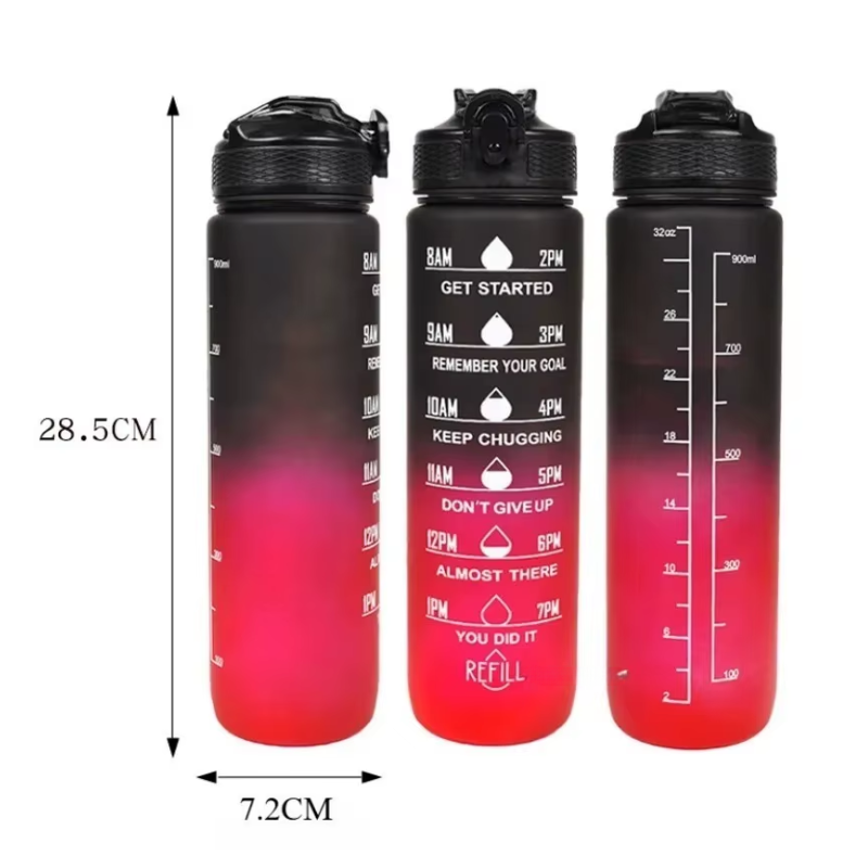 trinkflasche mit strohhalm drei sichtbare winkel - Violett und Gelb - Himmelblau - Türkis - Rosa - Schwarz - Rot und Schwarz - Rosa und Blau - Rosa und Türkis - Türkis und Fuchsia - Schwarz und Weiß