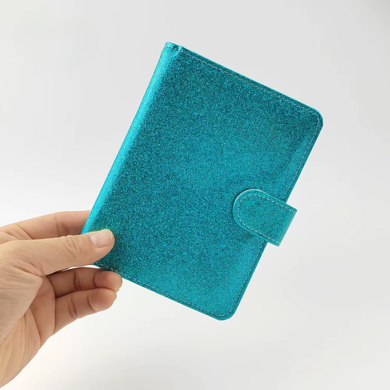 glitzer reisepasshülle - Blau