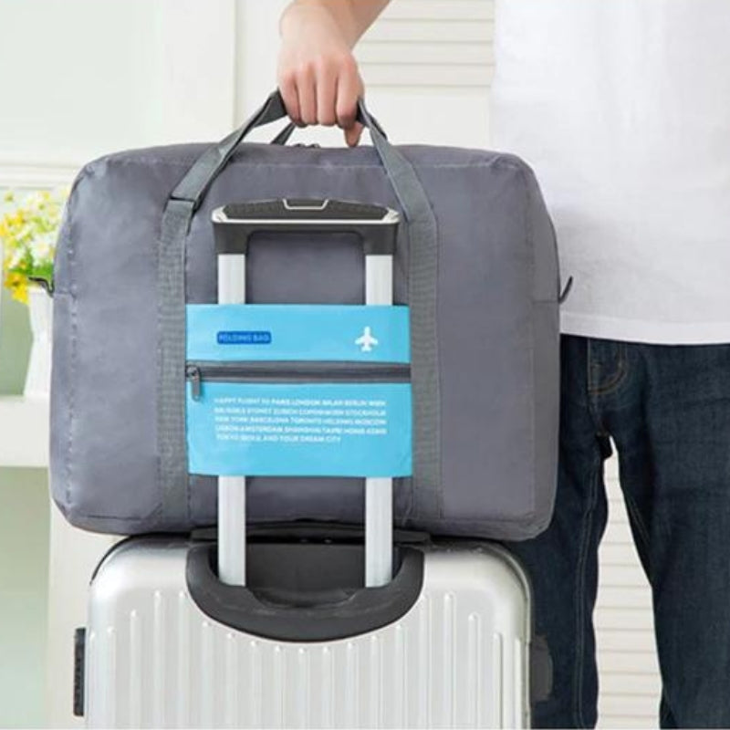 faltbare reisetasche große kapazität tasche in der hand getragen - Rote Rose - Blau - Grün - Orange