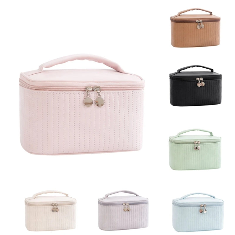 kosmetiktasche fünf größen ausgerichtet - Beige - Schwarz - Blau - Grau - Rosa - Braun - Grün