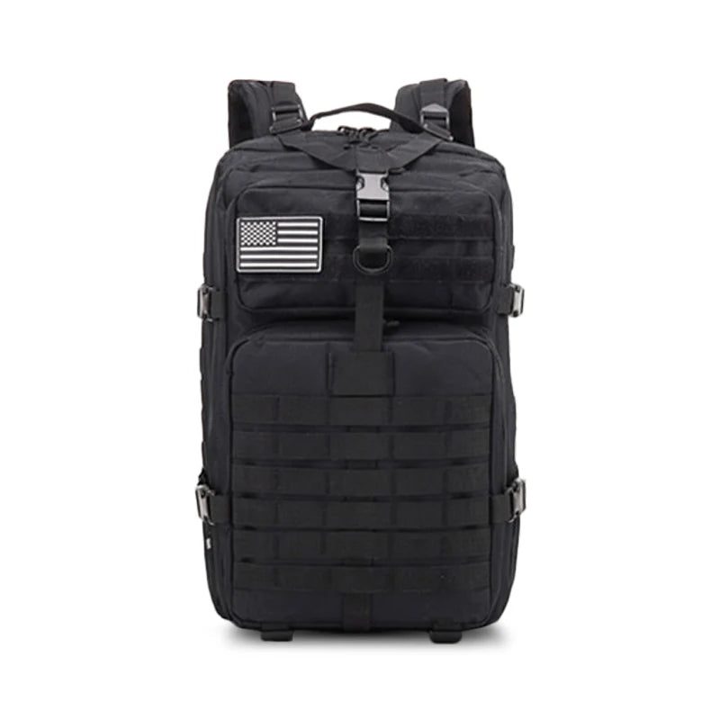 militärischer wanderrucksack - Schwarz